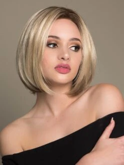 Kristi | Synthetic Lace Front Wig (HT) -Wigs - Jon Renau 0004 JR Kristi Shaded Praline 3