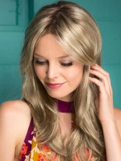 Alessandra | Synthetic Lace Front Wig (Mono Top) 24 Alessandra | Synthetic Lace Front Wig (Mono Top) -Wigs - Jon Renau 0005 JR Alessandra Venice 3 of 8