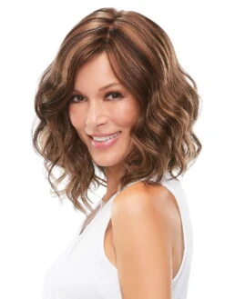 Mila Petite | Synthetic Lace Front Wig (Mono Top) 28 Mila Petite | Synthetic Lace Front Wig (Mono Top) -Wigs - Jon Renau 0009 Mila FS6 30 27 ToffeeTruffle side