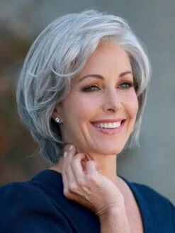 Hillary | Synthetic Lace Front Wig (Basic Cap) -Wigs - Jon Renau 0012 Hillary 92 093A4918