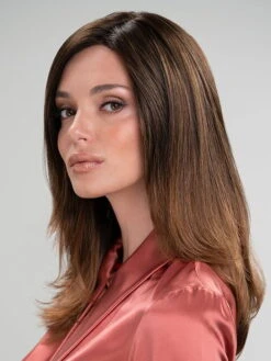 Miranda | Synthetic Lace Front Wig (Mono Part) 26 Miranda | Synthetic Lace Front Wig (Mono Part) -Wigs - Jon Renau 0017 Miranda S6 30A27RO Autumn Side