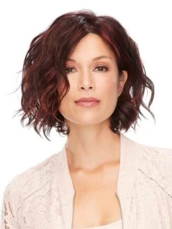 January Petite | Synthetic Lace Front Wig (Mono Top) -Wigs - Jon Renau 0023 January F2SV 31V ChocolateCherry main 0669ec35 6674 41ce b5d0 fa476a8100ba