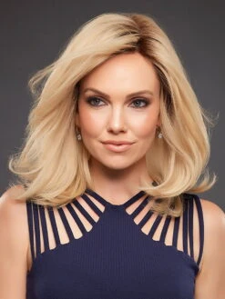 Carrie Petite | Human Hair Lace Front Wig (Mono Top) -Wigs - Jon Renau Carrie Petite 22 16S8 alt2