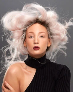 Zara (Exclusive) | Lace Front & Monofilament Synthetic Wig By Jon Renau -Wigs - Jon Renau JR5133R Zara Frost main