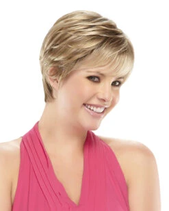 Annette | Lace Front & Monofilament Synthetic Wig By Jon Renau 15 Annette | Lace Front & Monofilament Synthetic Wig By Jon Renau -Wigs - Jon Renau JR5138 Annette 12FS8 Side