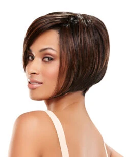 Ignite | Lace Front Synthetic Wig By Jon Renau -Wigs - Jon Renau JR5142 Ignite 1BRH30 Side