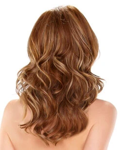 Spicy (Exclusive) | Lace Front & Monofilament Synthetic Wig By Jon Renau -Wigs - Jon Renau JR5144 Spicy FS2631 Back 01