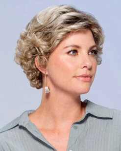 Lily (Exclusive) | Synthetic Wig By Jon Renau -Wigs - Jon Renau JR5358PTR LilyPetite 22F16S8 side 01