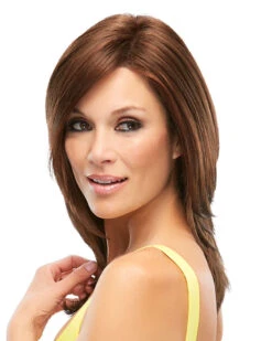 Julia | Lace Front & Monofilament Synthetic Wig By Jon Renau -Wigs - Jon Renau JR5380 Julia 6 33 Side