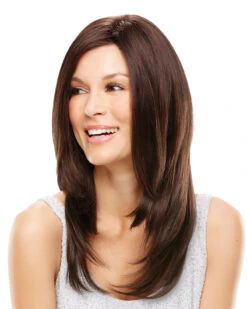 Courtney | Lace Front & Monofilament Synthetic Wig By Jon Renau -Wigs - Jon Renau JR5381 Courtney 433 Side