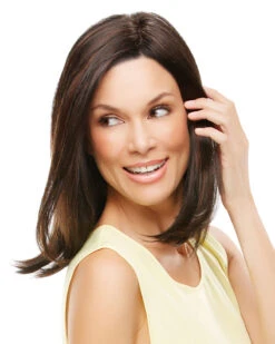 Elle (Exclusive) | Lace Front & Monofilament Synthetic Wig By Jon Renau 12 Elle (Exclusive) | Lace Front & Monofilament Synthetic Wig By Jon Renau -Wigs - Jon Renau JR5382 Elle 1BRH30 Alt3 01