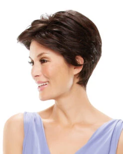 Vanessa | Lace Front Synthetic Wig By Jon Renau -Wigs - Jon Renau JR5386 Vanessa 433 Side