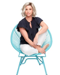 January (Exclusive) | Lace Front & Monofilament Synthetic Wig By Jon Renau -Wigs - Jon Renau JR5400R January FS17 101S18 PalmSpringsBlonde chair