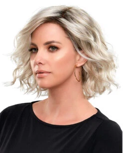 January (Exclusive) | Lace Front & Monofilament Synthetic Wig By Jon Renau -Wigs - Jon Renau JR5400R January FS17 101S18 wavy side