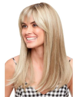 Camilla (Exclusive) | Monofilament Synthetic Wig By Jon Renau -Wigs - Jon Renau JR5401R Camilla 22F16S8 VeniceBlonde side3