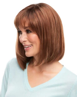Emilia | Lace Front & Monofilament Synthetic Wig By Jon Renau 8 Emilia | Lace Front & Monofilament Synthetic Wig By Jon Renau -Wigs - Jon Renau JR5702 Emilia 30A27S4 side