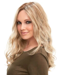 Sarah | Lace Front & Monofilament Synthetic Wig By Jon Renau -Wigs - Jon Renau JR5705R Sarah 12FS8 side 01