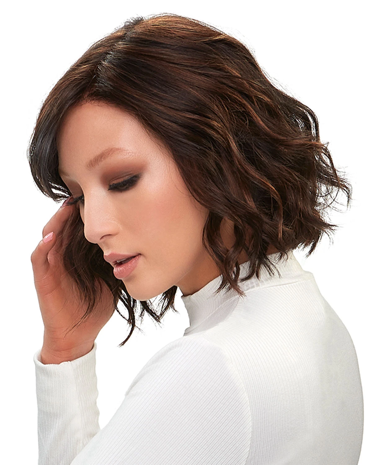 January-Petite | Lace Front & Monofilament Synthetic Wig By Jon Renau 3 January-Petite | Lace Front & Monofilament Synthetic Wig By Jon Renau - Image 3