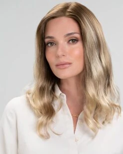 Rachel Lite (Exclusive) | Lace Front & Monofilament Synthetic Wig By Jon Renau -Wigs - Jon Renau JR5864R Rachel Lite S14 26 88RO Sunshine Main