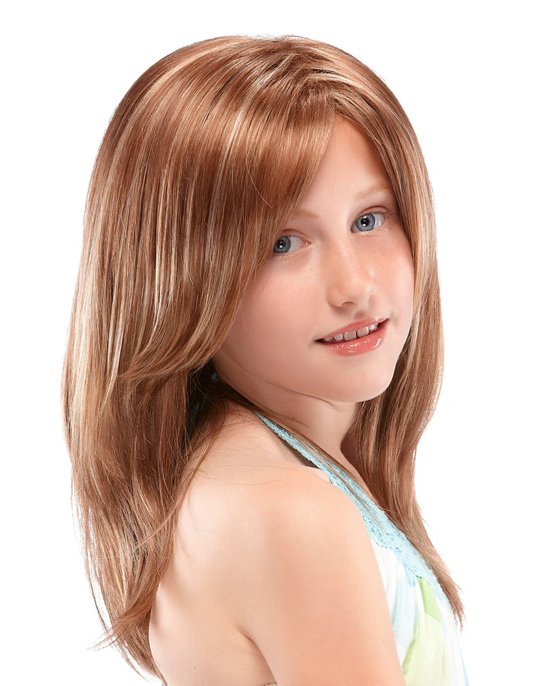 Ashley Petite | Kids Monofilament Synthetic Wig By Jon Renau 1 Ashley Petite | Kids Monofilament Synthetic Wig By Jon Renau