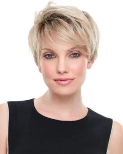 Evan | Lace Front & Monofilament Crown Synthetic Wig By Jon Renau -Wigs - Jon Renau JR5979 Evan 12FS8 Alt2