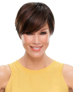 Evan | Lace Front & Monofilament Crown Synthetic Wig By Jon Renau -Wigs - Jon Renau JR5979 Evan 1BRH30 Alt1