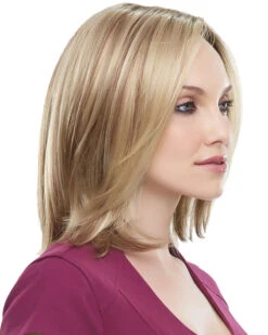 Cameron (Exclusive) | Lace Front & Monofilament Synthetic Wig By Jon Renau -Wigs - Jon Renau JR5980 Cameron 14 26S10 Side