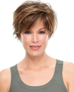 Mariska-Petite | Lace Front & Monofilament Synthetic Wig By Jon Renau -Wigs - Jon Renau JR5981PT Mariska 6F27 Alt1