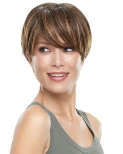 Mariska-Petite | Lace Front & Monofilament Synthetic Wig By Jon Renau -Wigs - Jon Renau JR5981PT Mariska 6F27 Alt2