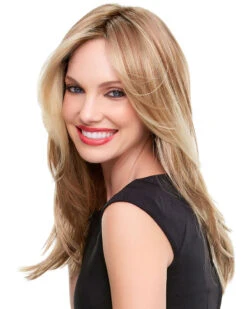 Alessandra (Exclusive) | Lace Front & Monofilament Synthetic Wig By Jon Renau -Wigs - Jon Renau JR5982 Alessandra 14 26S10 Side2