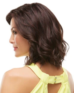 Scarlett-Petite | Lace Front Synthetic Wig By Jon Renau 9 Scarlett-Petite | Lace Front Synthetic Wig By Jon Renau -Wigs - Jon Renau JR5985PT scarlett 433 Side2