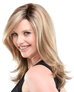 Miranda (Exclusive) | Lace Front & Monofilament Part Synthetic Wig By Jon Renau 16 Miranda (Exclusive) | Lace Front & Monofilament Part Synthetic Wig By Jon Renau -Wigs - Jon Renau JR5996R Miranda 12FS8 Side