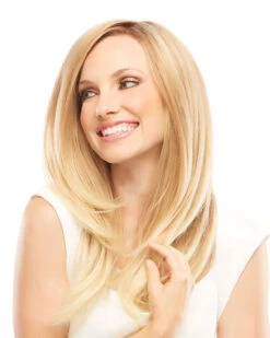 Blake (Exclusive) | Lace Front & Monofilament Remy Human Hair Wig By Jon Renau -Wigs - Jon Renau JR726 Blake 27T613S8 Alt2