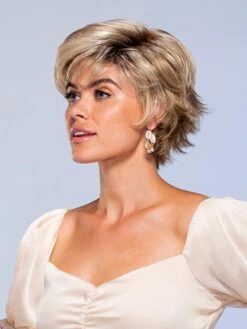 Jazz | Synthetic Wig (Basic Cap) -Wigs - Jon Renau Jazz 12FS12 Side