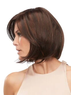 Kristi | Synthetic Lace Front Wig (HT) -Wigs - Jon Renau Kristi FS4 33 30A MidnightCocoa side