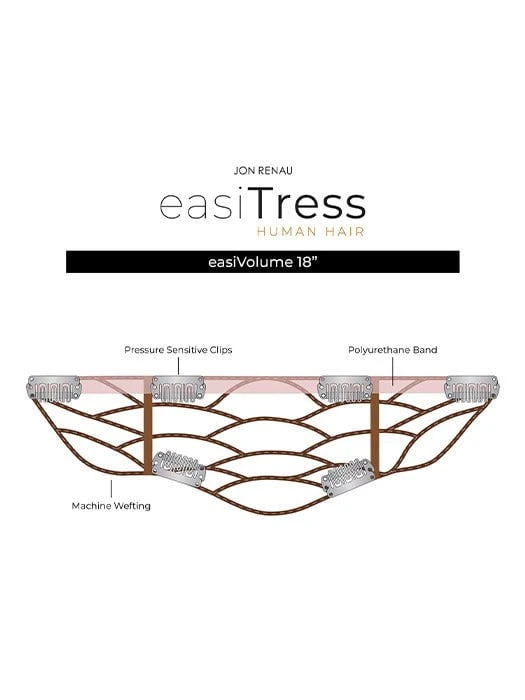 EasiVolume 18" | Human Hair Extension | Clip In 3 EasiVolume 18" | Human Hair Extension | Clip In - Image 3