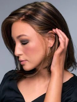 Cameron Lite | Synthetic Lace Front Wig (Mono Top) -Wigs - Jon Renau Resized 0000 CameronLite FS6 30 27 Side