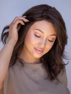 Carrie Lite Petite | Human Hair Lace Front Wig (Hand Tied) 22 Carrie Lite Petite | Human Hair Lace Front Wig (Hand Tied) -Wigs - Jon Renau Resized Carrie 4RN alt