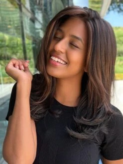 Miranda | Synthetic Lace Front Wig (Mono Part) 30 Miranda | Synthetic Lace Front Wig (Mono Part) -Wigs - Jon Renau Sophie Miranda jr2