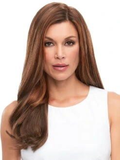 Top Full 18" | Remy Human Hair Topper -Wigs - Jon Renau Top Full 18in FS6 30 27 alt