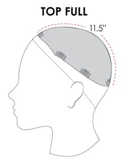 Top Full 18" | Remy Human Hair Topper -Wigs - Jon Renau Top Full Coverage 1