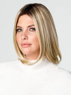 EasiPart Medium HD 12" | Synthetic Hair Topper (Mono Top) -Wigs - Jon Renau easiPartMedium12in 12FS8 Main