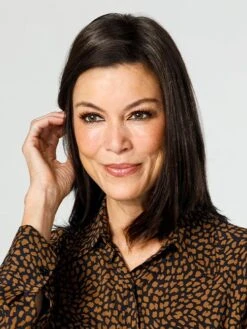 EasiPart Medium HD 12" | Synthetic Hair Topper (Mono Top) -Wigs - Jon Renau easiPartMedium12in 6 Alt