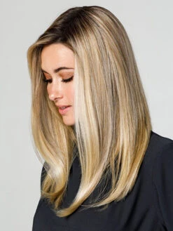 EasiPart Medium HD 18" | Synthetic Hair Topper (Mono Top)