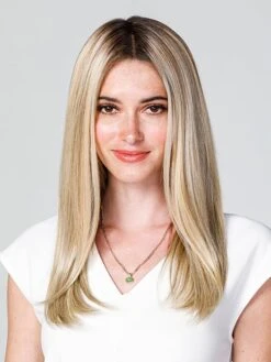EasiPart T HD 18" | Synthetic Hair Topper (Mono Top) -Wigs - Jon Renau easiPartT18in 12FS8 Main