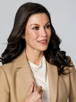 EasiPart T HD 18" | Synthetic Hair Topper (Mono Top) -Wigs - Jon Renau easiPartT18in 6 Side