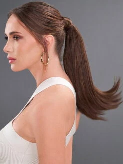 EasiPony 12" | Human Hair Extension | Ponytail Wrap -Wigs - Jon Renau easiPony 12in 6 8 HH Side