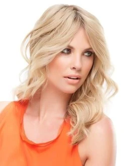 EasiPart HH XL 12" | Remy Human Hair Topper (Mono Top) -Wigs - Jon Renau easipart xl 12inch 12fs8 alt5 1