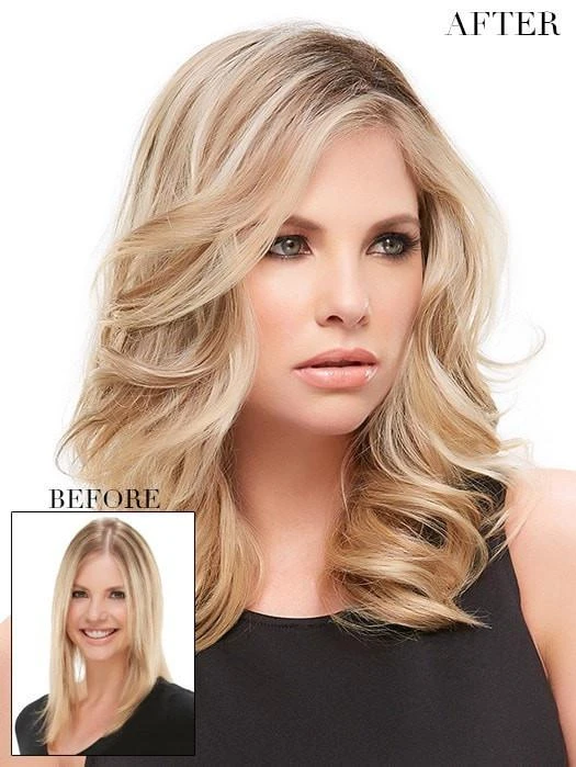 EasiPart HD XL 12" | Synthetic Hair Topper (Mono Top) 3 EasiPart HD XL 12" | Synthetic Hair Topper (Mono Top) - Image 3