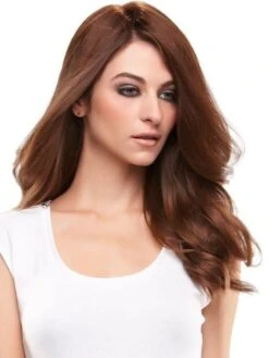 EasiPart HD 12" | Synthetic Hair Topper (Mono Part) -Wigs - Jon Renau jr356 09 lg